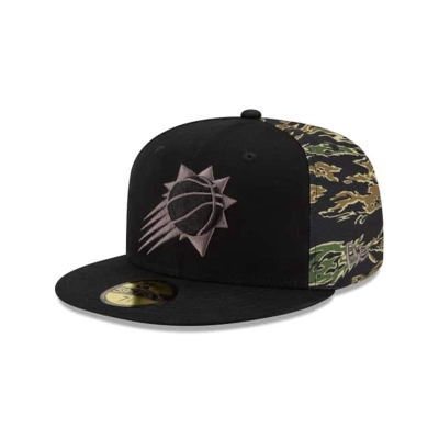 Sapca New Era Phoenix Suns NBA Camo Panel 59FIFTY Fitted - Negrii